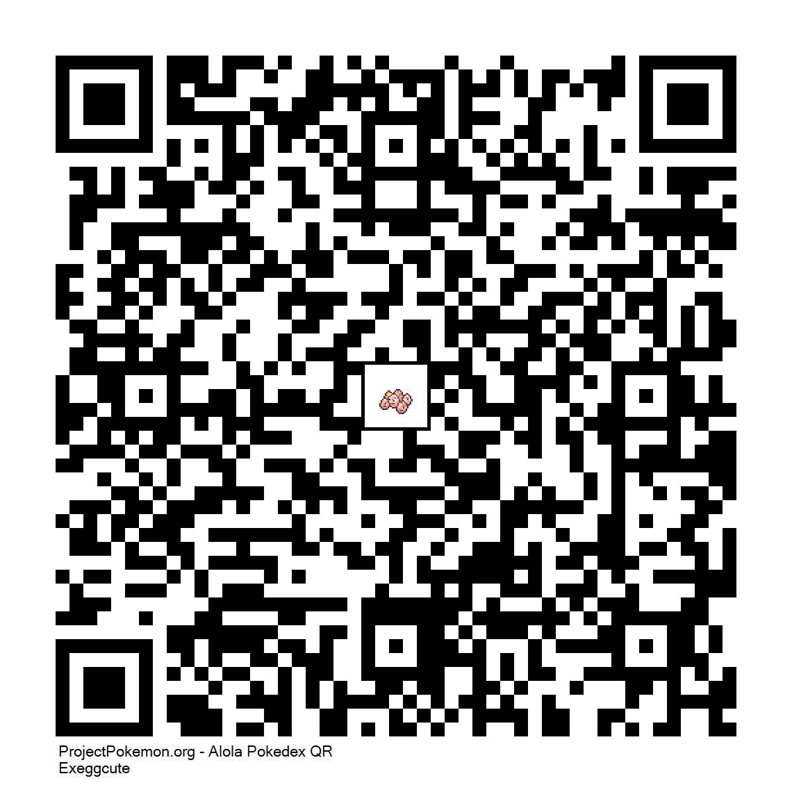 Cdigo QR de Exeggcute